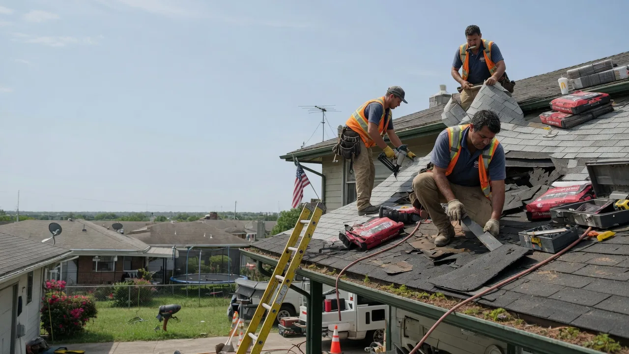Roof Repair in Ganado, TX near me